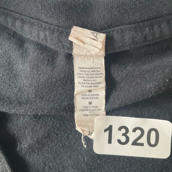 Canvas women’s Short Sleeve V-neck T-shirt size M, Solid Black, BMW Performance - Picture 7 of 8